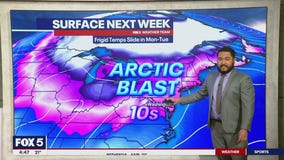 DC weather: Scattered snow showers Thursday with highs in the 30s
