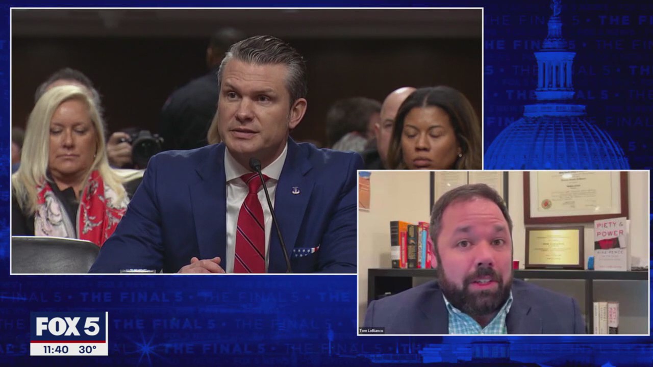 Dems' assail Hegseth's qualifications for Pentagon as GOP coalesces around nominee