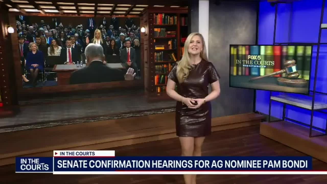 Trump AG nominee Pam Bondi grilled at senate confirmation hearing