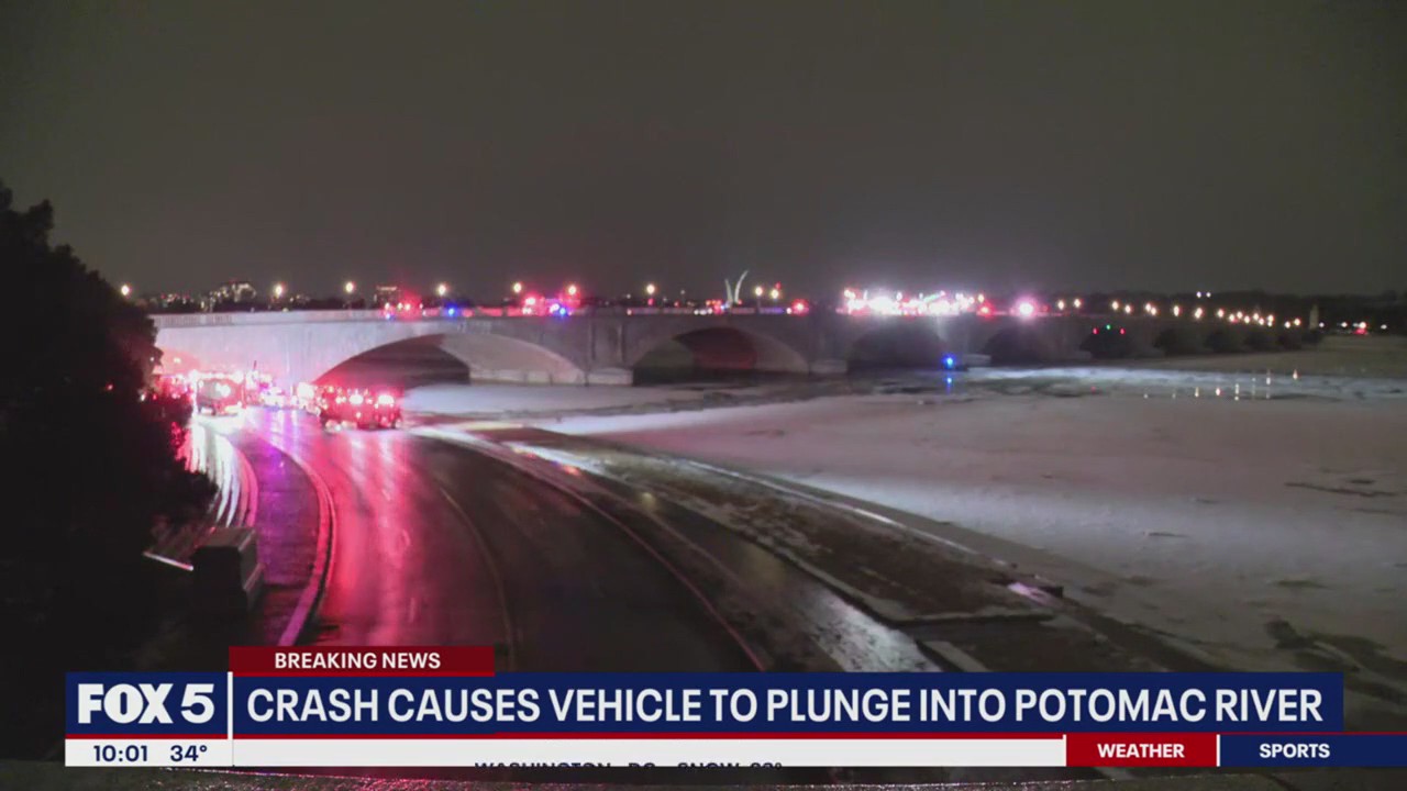 Driver rescued after plunging into Potomac River | FOX 5 DC