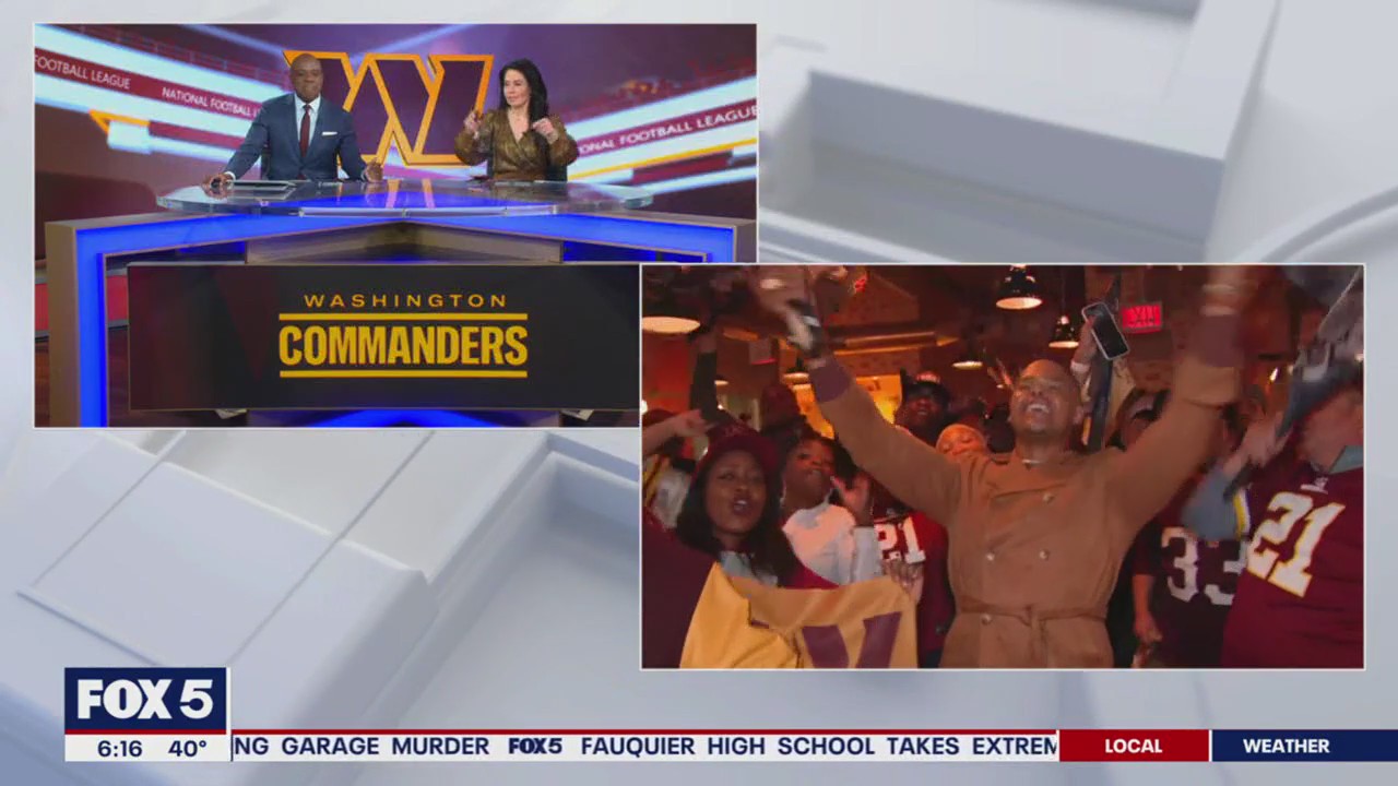 Commanders Raise Hail Rally in Detroit | FOX 5 DC