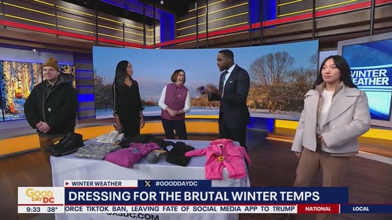 Dressing for the brutal winter temps