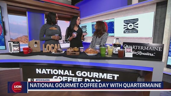 National Gourmet Coffee Day with Quartermaine