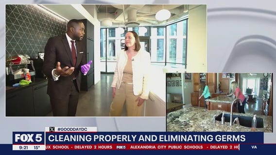 Cleaning properly and eliminating germs