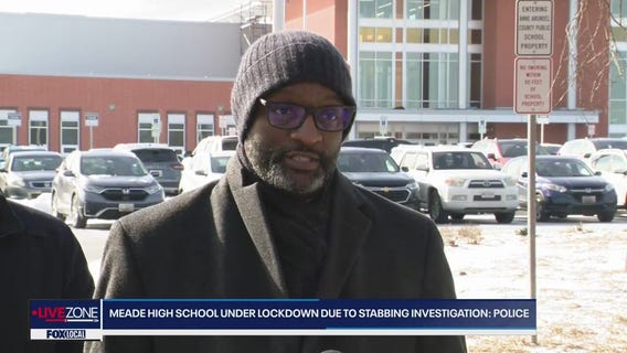 Meade High School remains under lockdown following stabbing