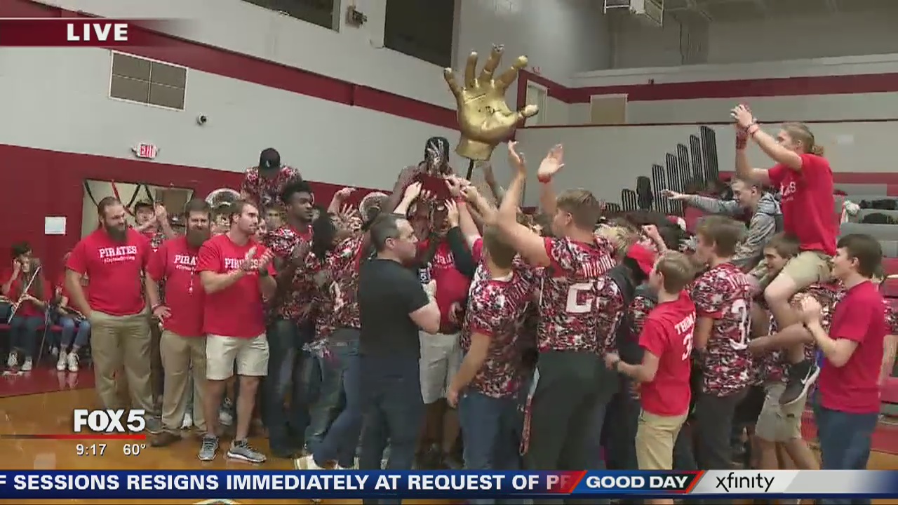 Pike County gets High 5 Sports Hand Trophy