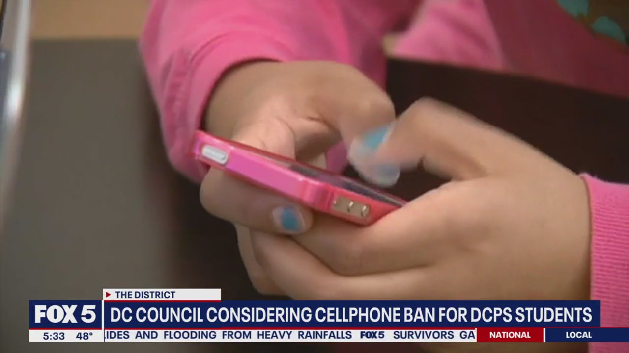 DC Schools could ban cellphones starting next year | FOX 5 DC