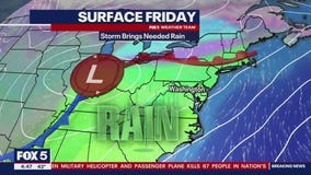 FOX 5 Weather forecast for Friday, January 31