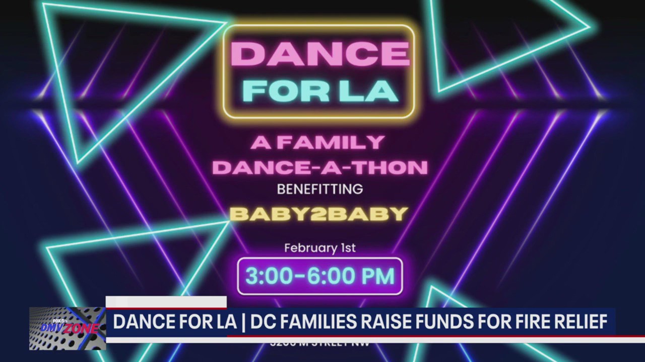 Dance for LA | DC families raise funds for wildfire relief