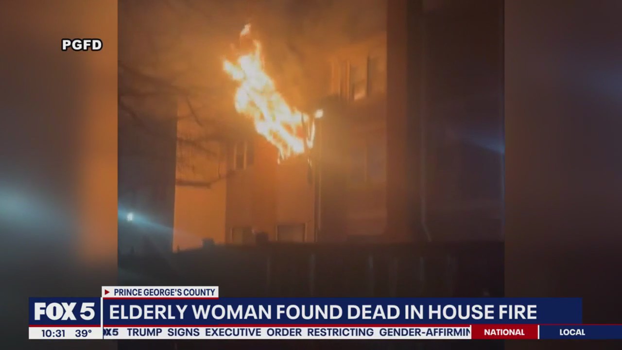 Oxon Hill fire leaves elderly woman dead | FOX 5 DC
