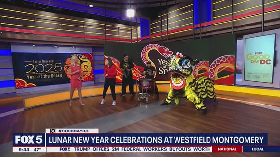 Lunar New Year celebrations at Westfield Montgomery