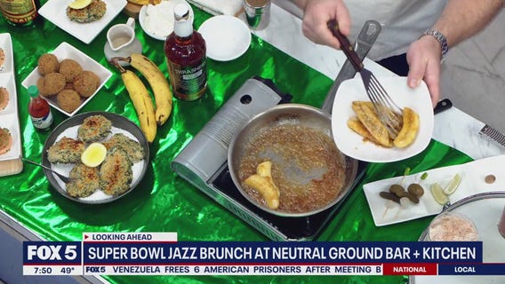 Pre-game Super Bowl Sunday with Neutral Ground Bar + Kitchen