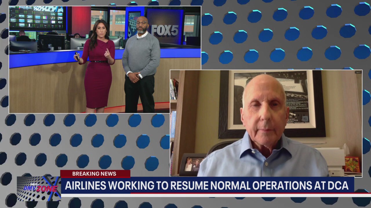 Airlines working to resume normal operations at DCA