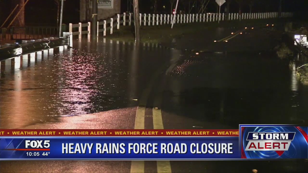 Heavy rains force road closure | FOX 5 Atlanta