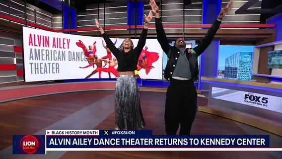 Alvin Ailey American Dance Theater back on stage at Kennedy Center
