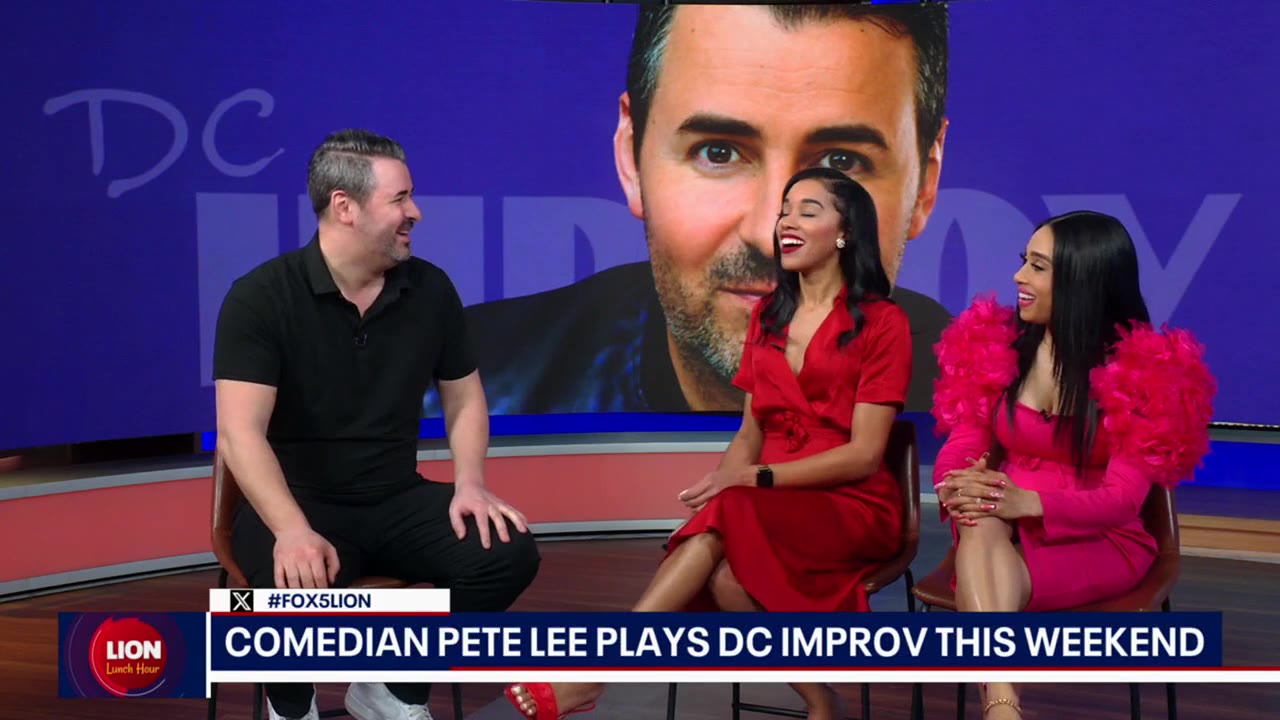 Comedian Pete Lee is "Ready to Connect" at DC Improv gigs