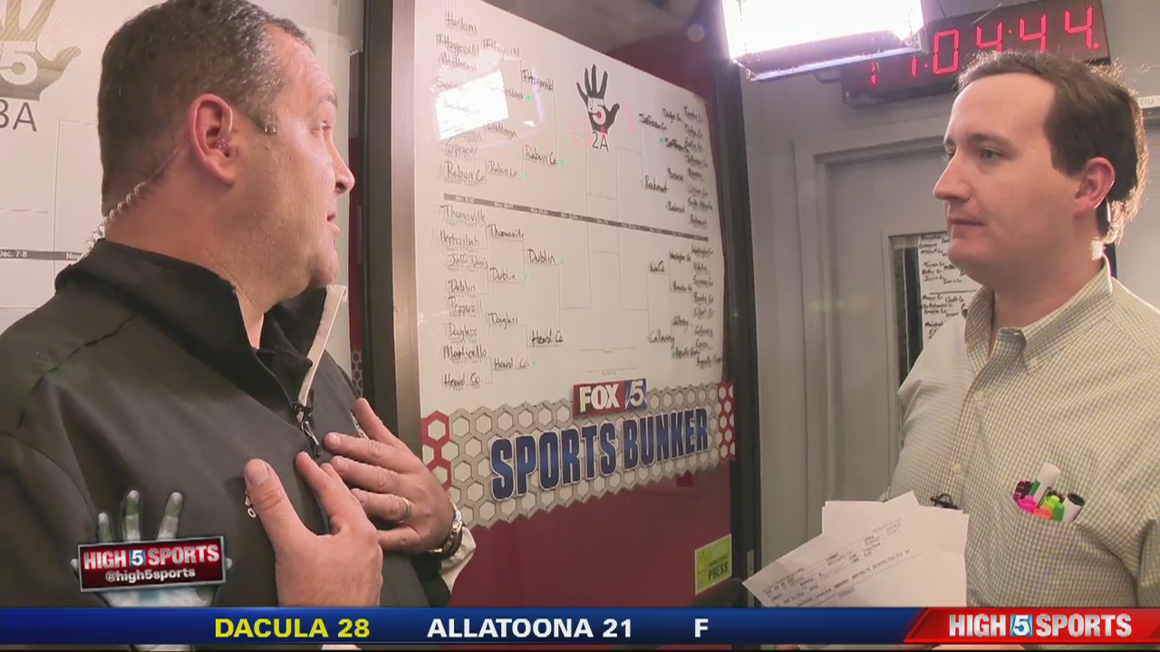 Semi-final matchups for 4A & 2A