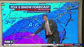 DC snow forecast: Heavy snow expected across DMV