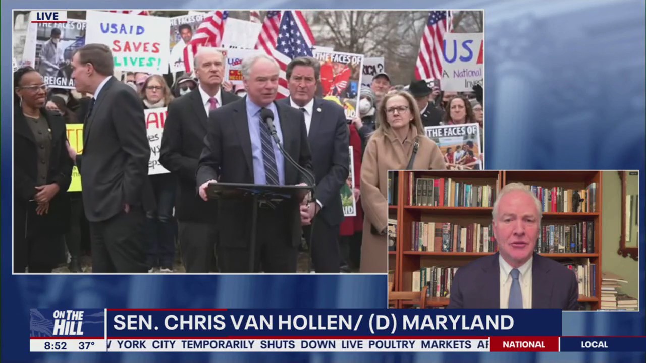 Maryland senator speaks on Trump's initiatives