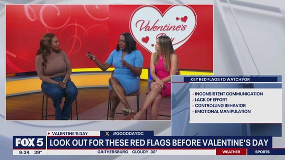 Look out for these red flags before Valentine's Day