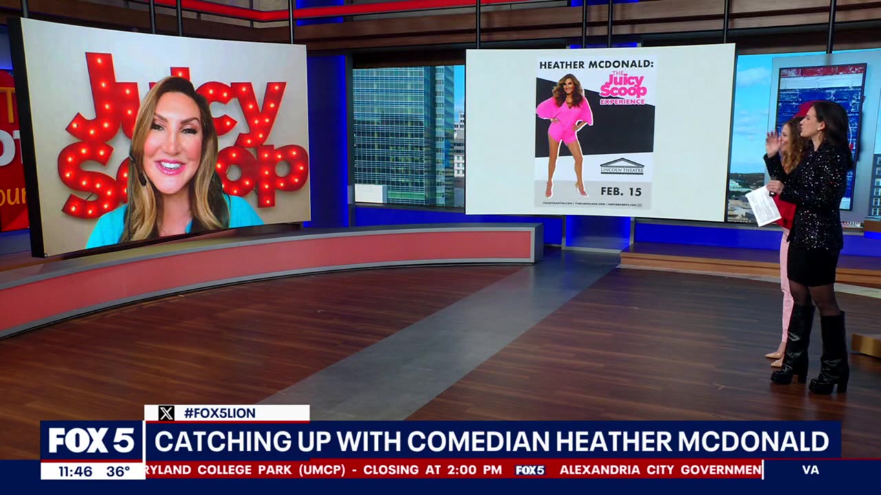 Heather McDonald brings "Juicy Scoop Experience" to Lincoln Theatre