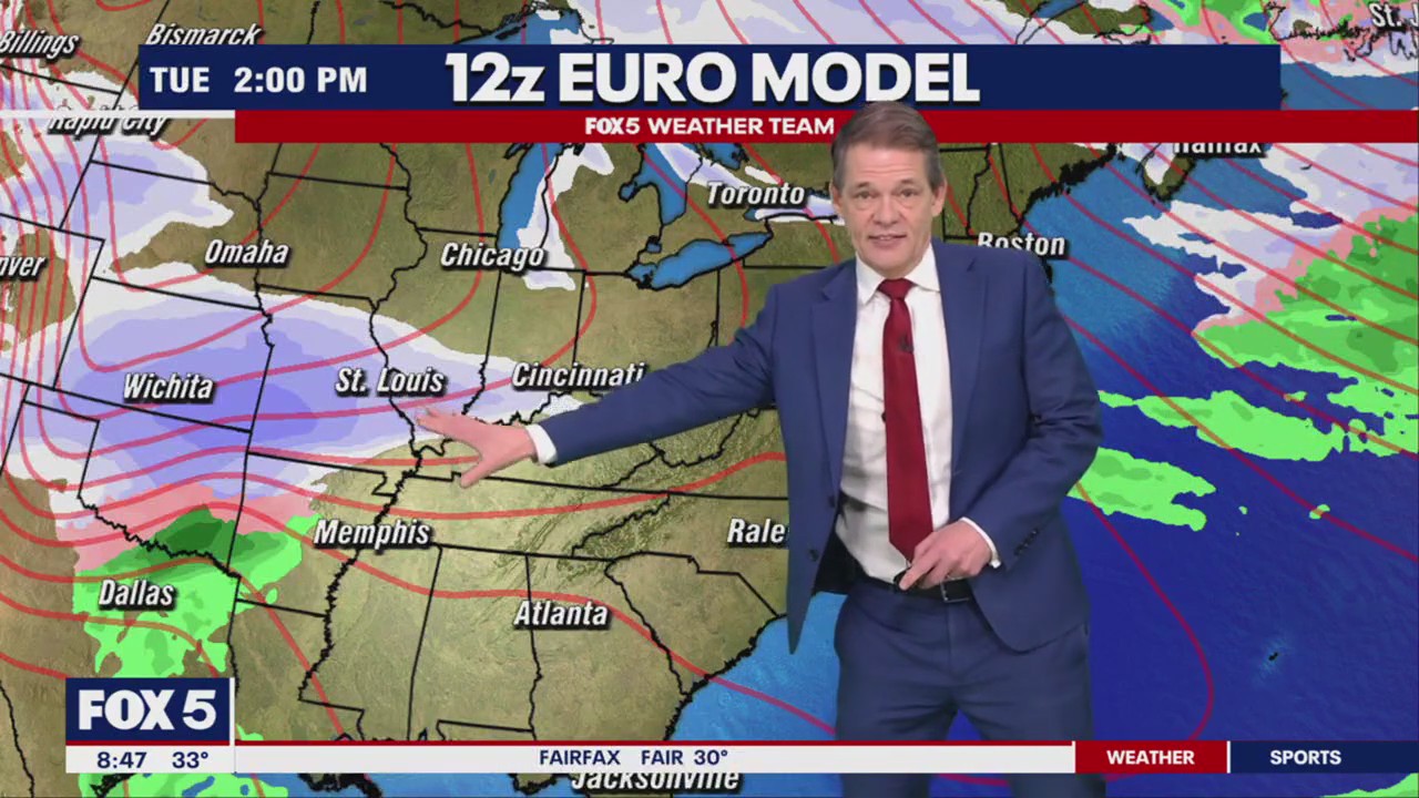 Snow next week for DC?