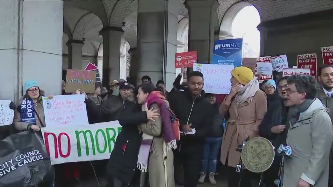 Rally to reverse budget cuts at City Hall | FOX 5 New York