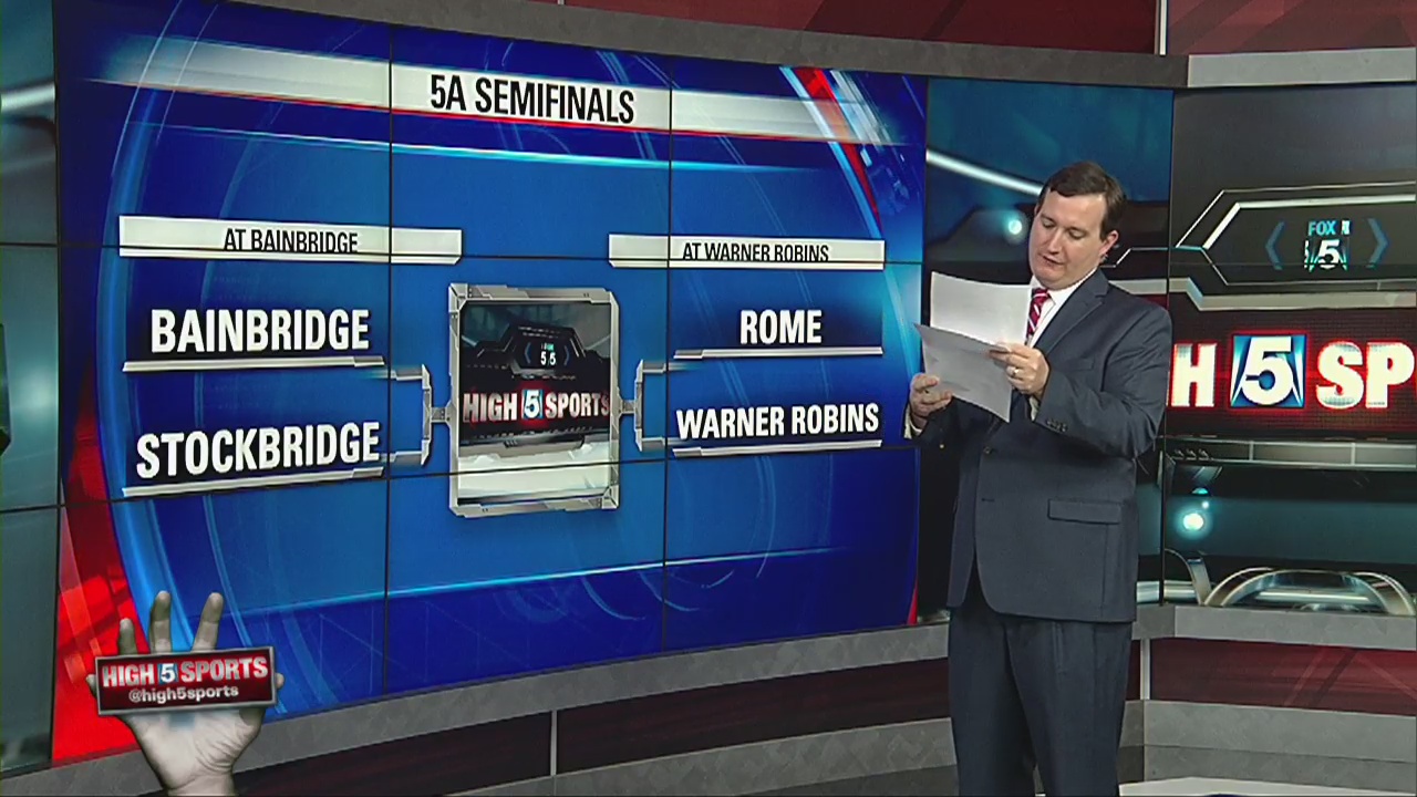 5A Semifinals Bracket