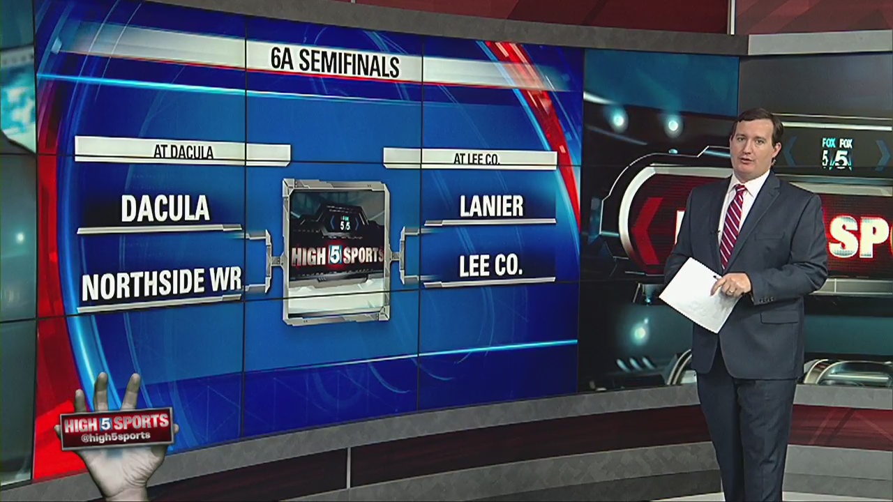 6A Semifinals Bracket