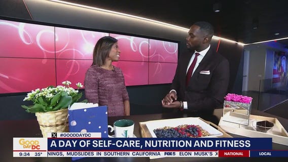 A day of self-care, nutrition, and fitness