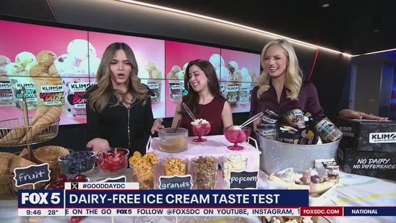 Dairy-free ice cream taste test
