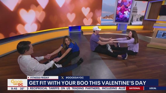 Valentine's couple's workout