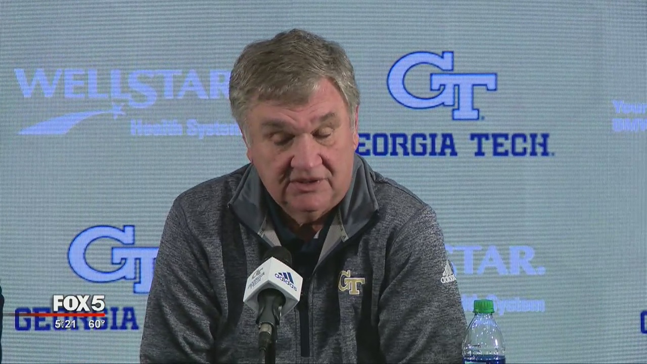Georgia Tech Coach Johnson speaks