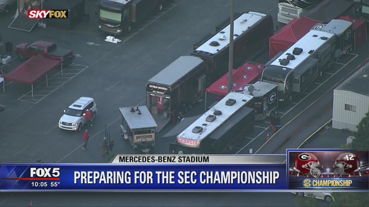 Preparing for the SEC Championship game