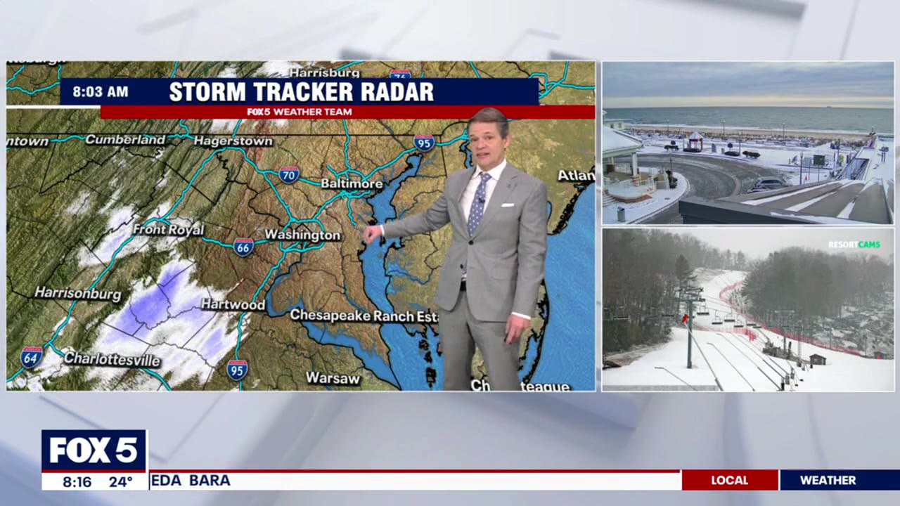 Cold and windy conditions Thursday across DC region | FOX 5 DC
