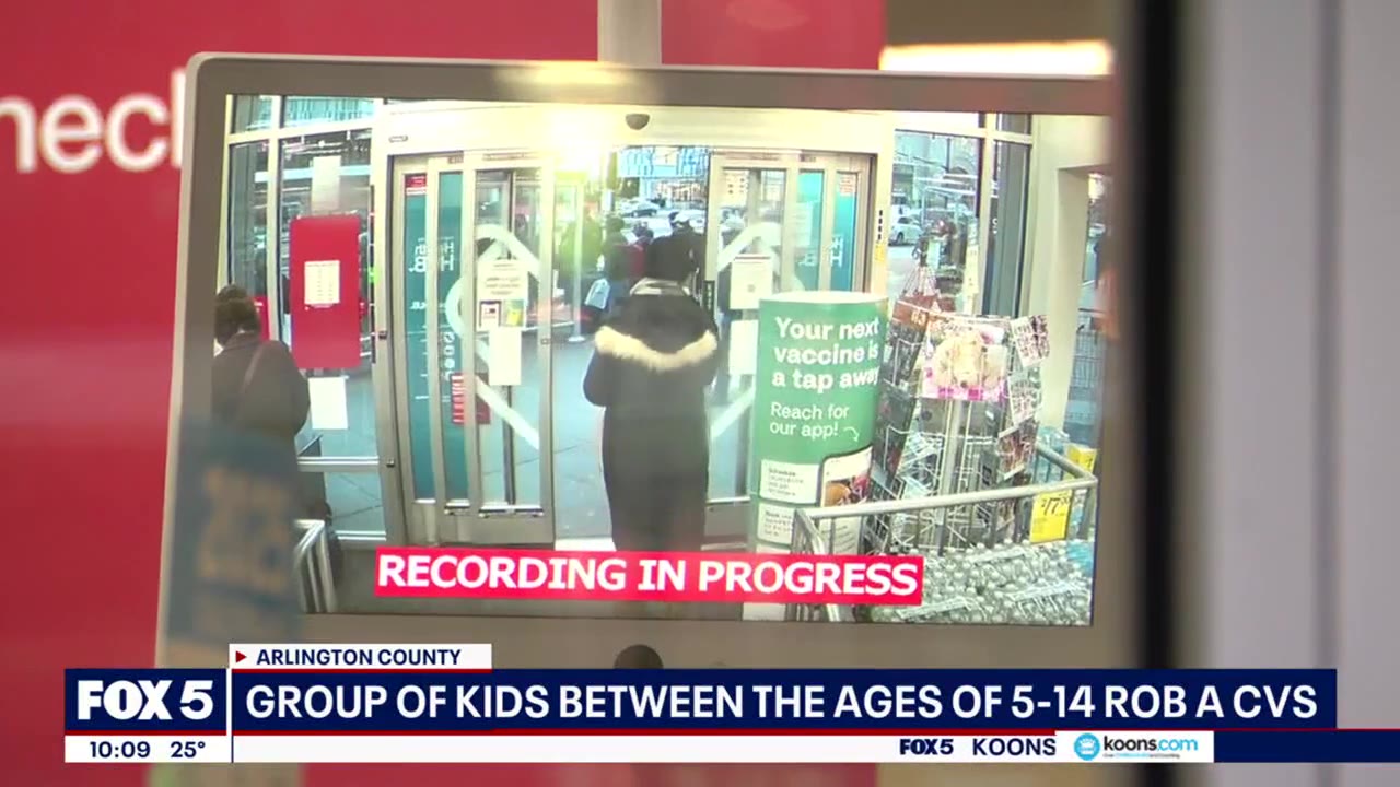 Arlington Police searching for 7 kids involved in robbery | FOX 5 DC