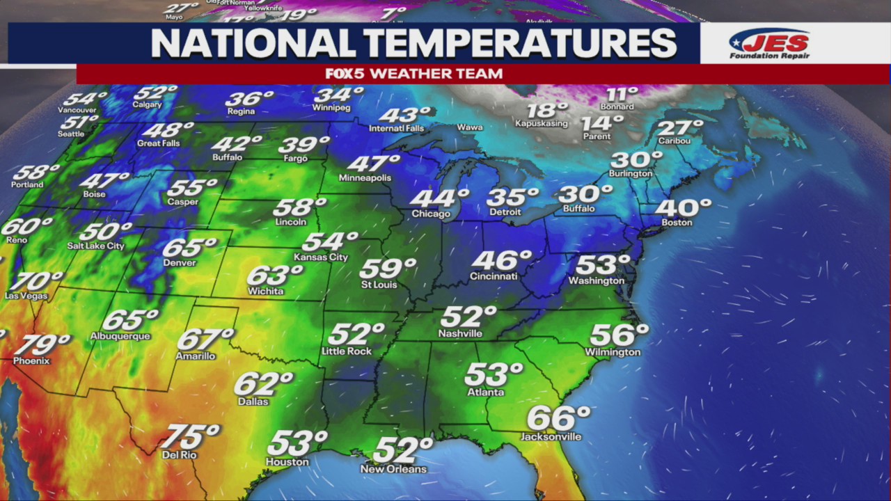 Nice weather ahead in the DMV