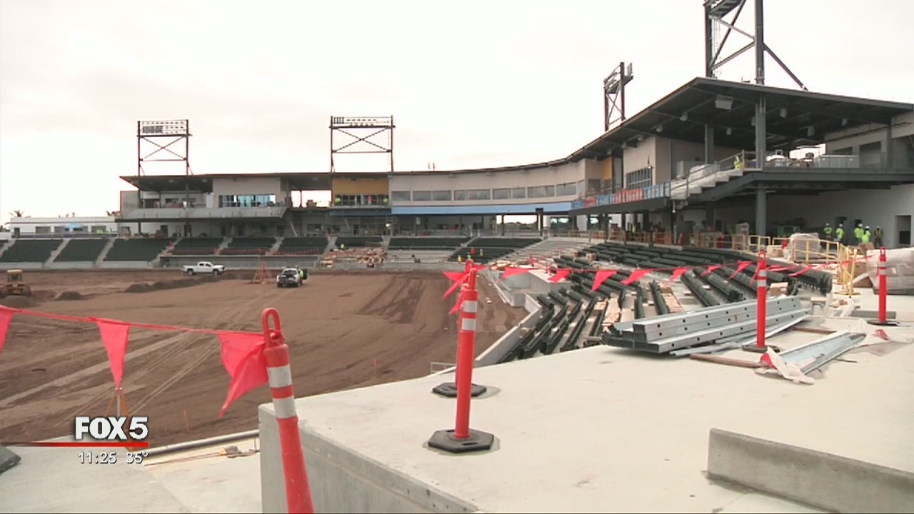 Braves new spring training facility