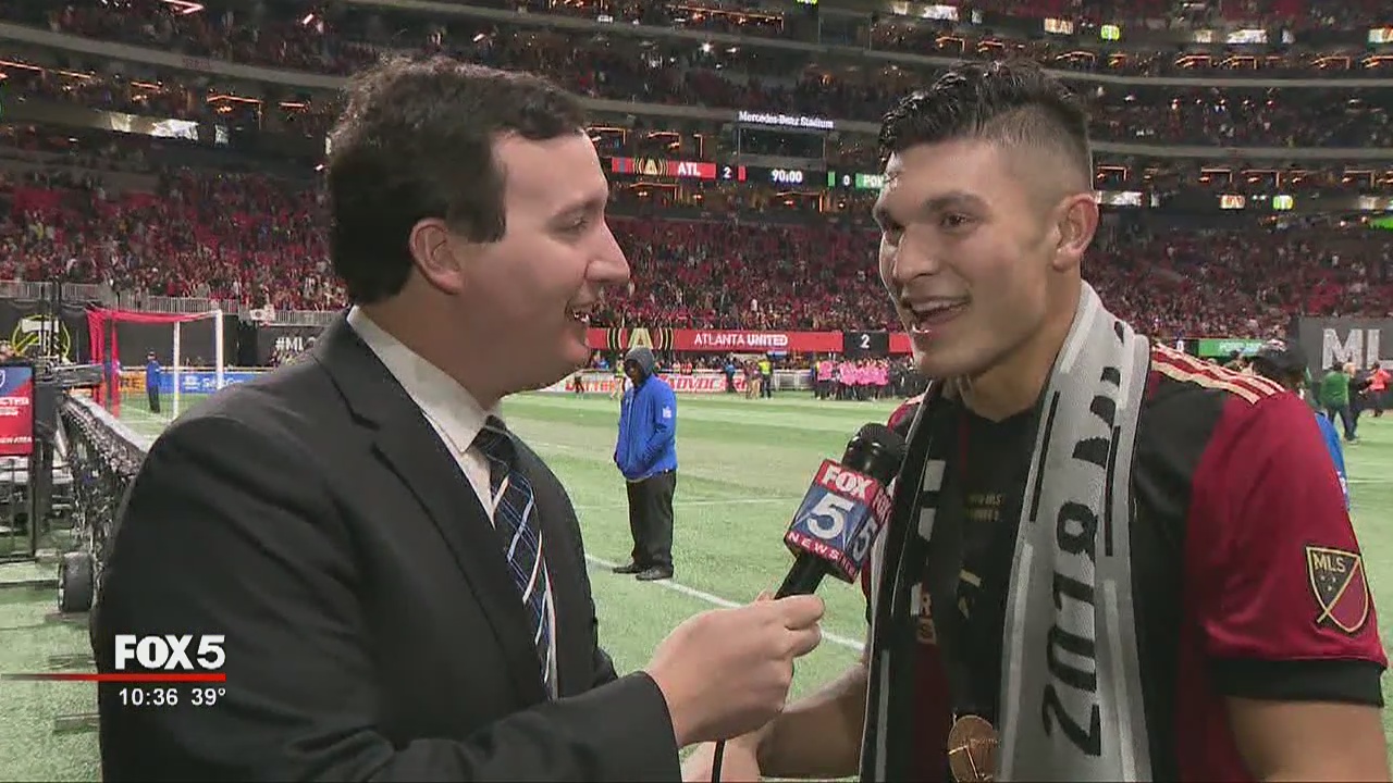 Atlanta United Forward Brandon Vazquez on MLS Cup victory