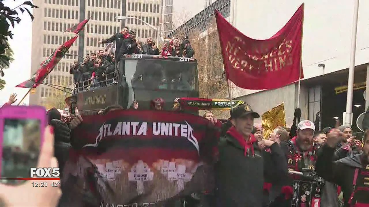Atlanta United parade wrap