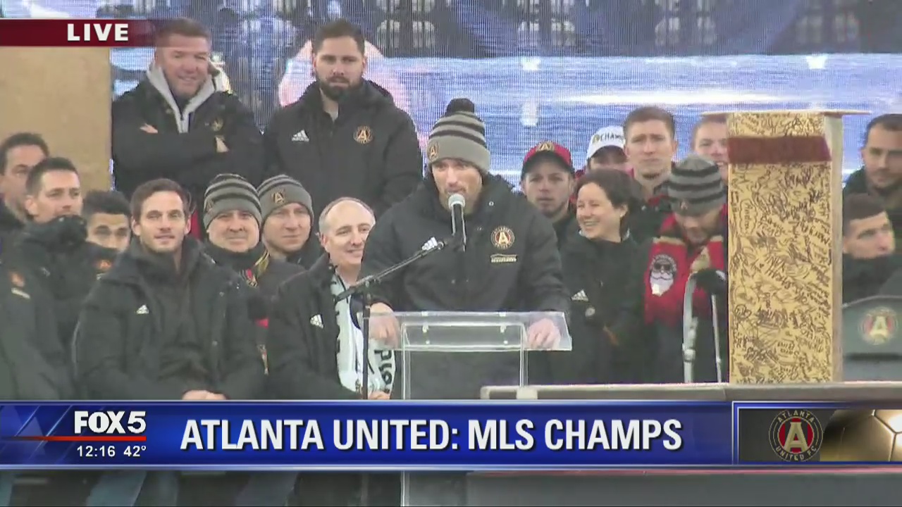 Atlanta United Captain Michael Parkhurst.