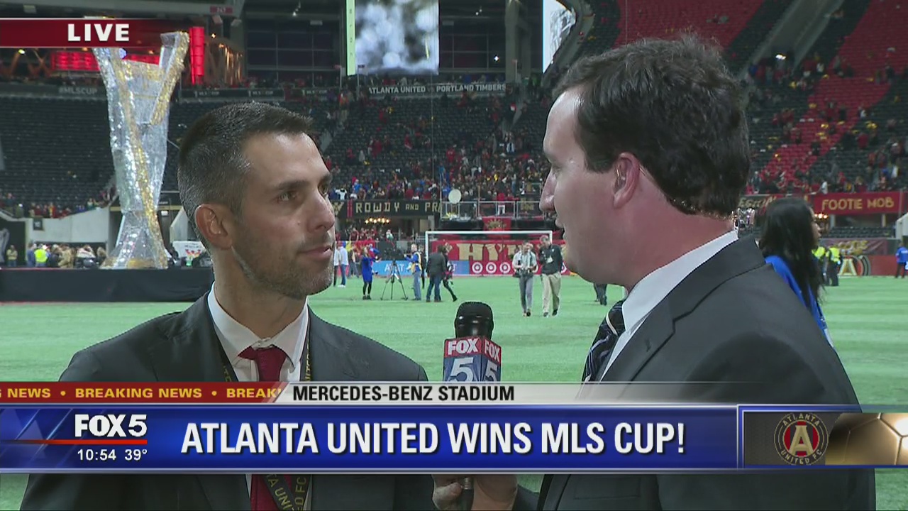 Atlanta United's technical director Carlos Bocanegra on MLS Cup victory