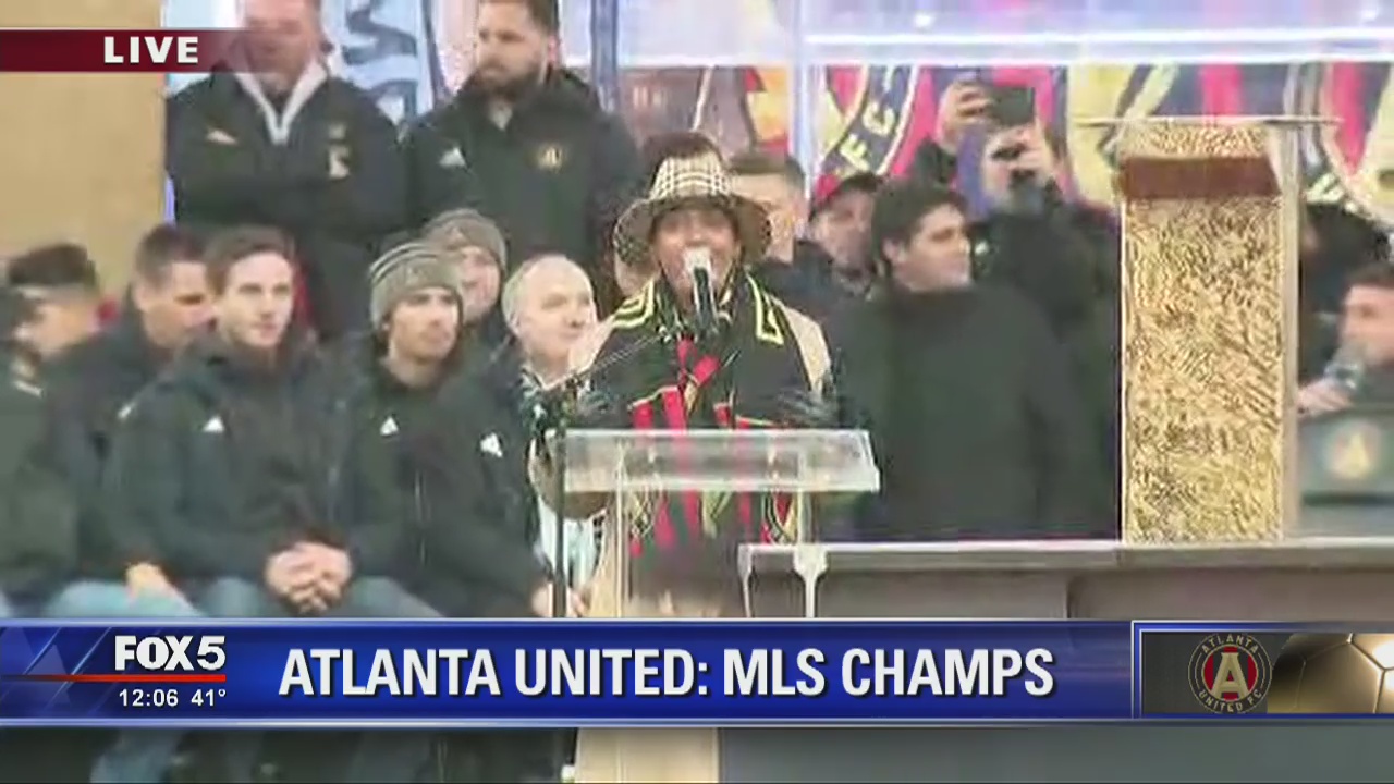 Mayor Keisha Lance Bottoms thanks Atlanta United