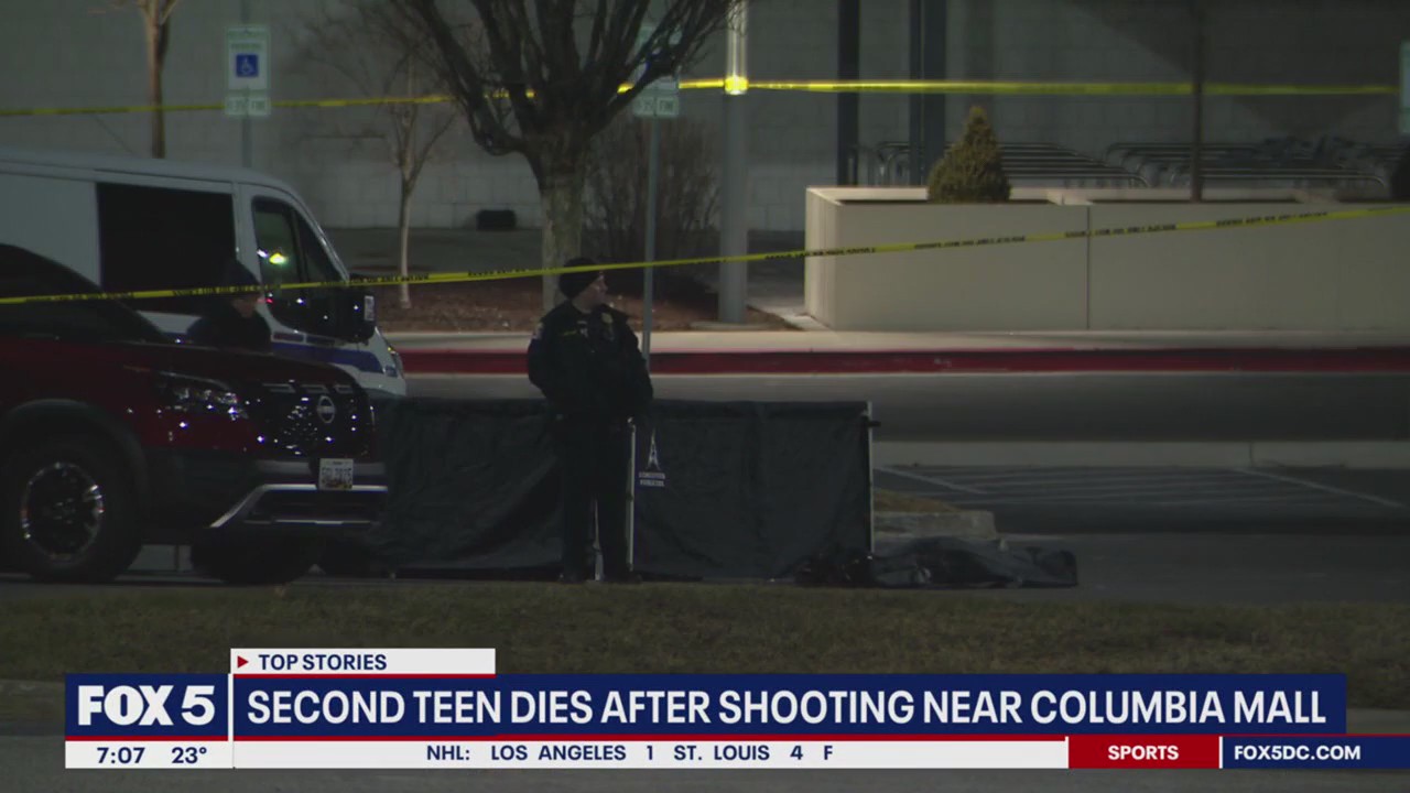 Second teen dies nearly a week after shooting near Columbia Mall | FOX 5 DC