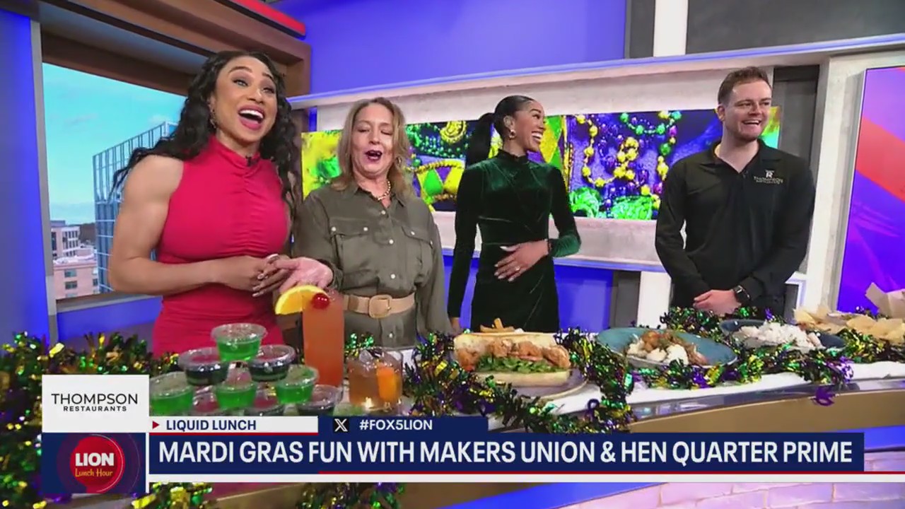 Mardi Gras Fun with Makers Union and Hen Quarter Prime