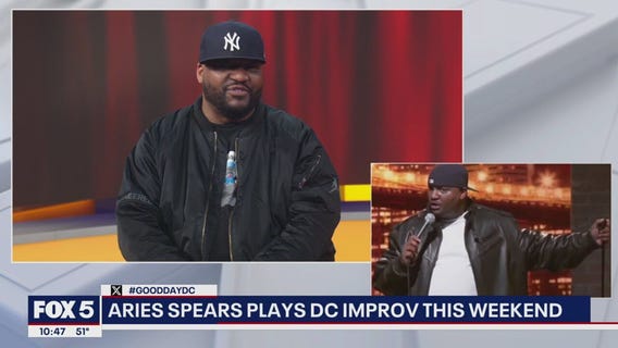 Comedian Aries Spears brings the funny to DC Improv this weekend