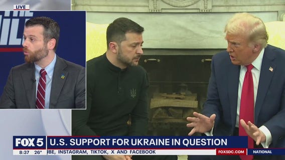 U.S. support for Ukraine in question
