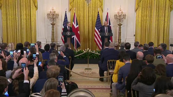 Trump press conference with UK Prime Minister
