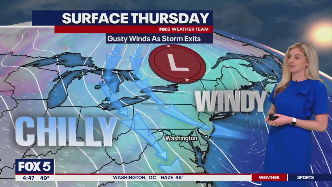 Wind Advisory in effect for most of DC region