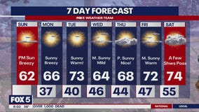 DMV Weather Forecast: Sunny and warm week ahead